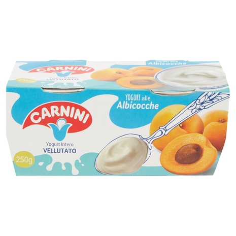 Yogurt Intero Vellutato all' Albicocca, 2x125 g